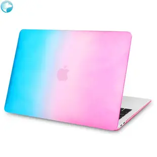 熱賣 蘋果Macbook pro13 15吋 13.3 TouchBar 彩虹保護殼 外殼 mac 12 筆電