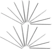 CATIEBYE Acoustic Guitar Fret Wires 19pcs Fret Wire Kit Classical Guitar Nickel White Brass