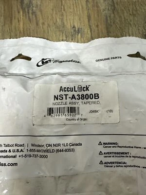 Tregakiss Bernard™ 0.375" Bore AccuLock™ S Series Nozzle Pack Of 10
