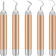 Taicols Vinyl Weeding Tools Set with LED Light, 5 Pcs Weeding Kits Hook Weede...