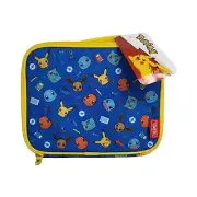 Thermos Pokemon Kids Insulated Soft Lunch Box Bag Pikachu Eevee Charmander New