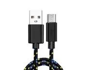 MicroUSB 10ft USB Cable Charger Cord Power Wire Long Sync for Cell Phones