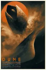 DUNE (variant) by Karl Fitzgerald Ltd Edition x/ Poster Print Mondo MINT Movie
