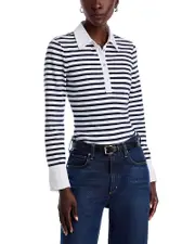 Cinq a Sept Jaden Striped Top