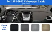 Dashboard Dash Mat Cover for 1995-2002 Volkswagen Cabrio (DashTex) (for: Volkswagen)
