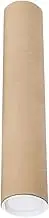 MVQJSUCI Mailing Tube with Caps, Diameter 5.2cm, for Art Prints And Documents , 50cm Length