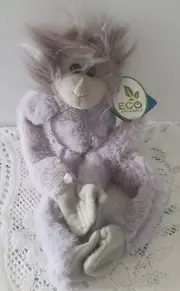 Hanging Monkey Plush Eco Friendly Born Wild by Elka
