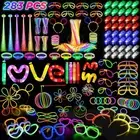 Glow in the Dark Party Favors for Adults , 27 Rave Accessories, 56 LED Light ...
