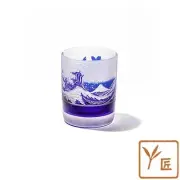 NEW [Official Direct Sales from Taiburo Studio] Edo Glass Wave Fuji and Cherry