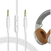 Geekria Audio Cable with Mic for Skullcandy Hesh Evo, Crusher Evo, Hesh 3 (4 ft)
