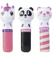 Lip Smacker Lippy PalsSet of 3 Flavored Moisturizing & Smoothing Lip Set
