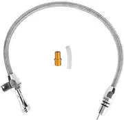 Transmission Dipstick for TH350 SBC BBC Trans with Stainless Steel Handle, Housing, Easy Operation, High Precision, Fits for TH350 350 Turbo 350