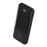 iQuick Power Square Power Bank 10000mAh 22.5W LED Display USB Type-C Type-A - Black