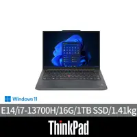 在飛比找momo購物網優惠-【ThinkPad 聯想】14吋i7商用筆電(E14/i7-