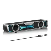 Computer Speakers for Desktop PC/Laptop/Monitor，Compact Wired USB Powered