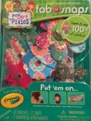 Pop Art Pixies Fab Snaps Refill Skye's Nature Collection Crayola Crafting New