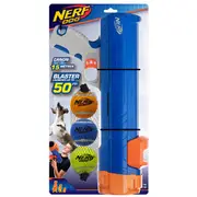 Nerf 16" Blaster with 2.5inch Non-Squeak Tennis Ball 3 Pack Dog Toy - 3pk