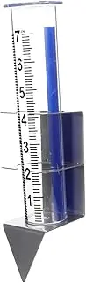 BESPORTBLE Garden Rain Water Gauge Bracket Easy Install Plastic Rain Gauge for Lawn Yard Decorative Outdoor