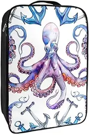 [YTYVAGT] Shoe Bags for Travel,Travel Shoe Bags for Packing,Shoe Travel Bag,Devilfish Anchor Coral Octopus