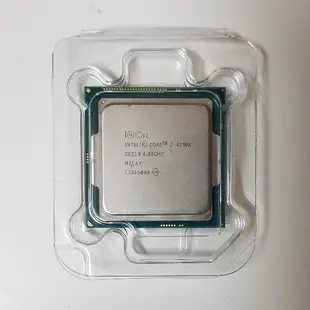 intel Core i7-4790K 1150腳位 4核心 超頻CPU 附原廠銅芯散熱風扇 2手良品 功能正常