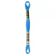 DMC 6-Strand Embroidery Cotton 8.7yd Medium Electric Blue