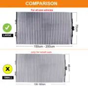 Front Car Retractable Windshield Sun Shade Visor SUV-Window Folding Block Cover (for: BMW)