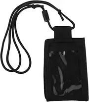 WEKADRIN Id Card Protector: PVC Waterproof Pass Holder Sleeve with Rope for Corporate Employees - Conference Security Gym Membership Tag Storage