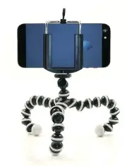 Octopus Flexible Tripod Stand for GoPro Camera Apple iPhone 6 6S Plus 5 5S 5C 4G