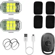 Strobe Lights for Trucks, High Brightness Wireless LED Strobe Light, Anti-Collision Light USB Charging, Automotive Lighting for Outdoor Use for Aircraft