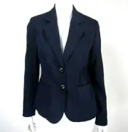 J Crew NWT Long Sleeve NWT Navy Blue Size 4 Jacket Suit Separate Blazer