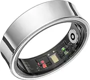 Smart Ring, Health & Fitness Tracker, Heart Rate Monitor, Sleep Tracker, Waterproof, iOS Android Compatible (10)