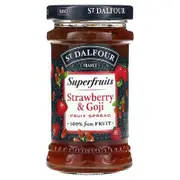 St. Dalfour, Superfruits, Fruit Spread, Strawberry & Goji , 6 oz (170 g)