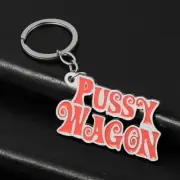 Pussy Wagon Key Chain/Ring Featured Kill Bill Enamel & Metal Reduced FREE POST