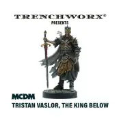Trenchworx Fantasy Figures 28mm Tristan Vaslor King Below - Undead Knight New