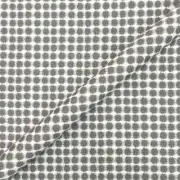 Ash Gray Contemporary Jacquard Upholstery Fabric 54"