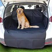 AUTOXBERT Waterproof Car Boot Liner Bumper Tray Pet Rear Seat Cover Dog Trunk Mat, Heavy Duty Waterproof Pet Dog Car Boot Seat Protector Liner Tray Cover Mat.