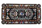 6'x3' Exclusive Pattern Marble Inlay Dining Office Table Top kitchen Table lapis