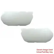 Door Water Shield for 1985-1992 Volkswagen Golf Jetta 4-Door Sedan Mylar 4pc (for: Volkswagen)