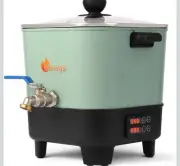 Electric Wax Melter Pot for Candle&Soap Making-Large 7Qts Capacity Digital Temp