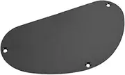 KAILIKETIY Guitar Backplate Rear Cover 155mm Black Pickguard for Electric Bass Scratch Resistant Guitar Pick Guard