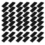 48 Acoustic Foam Soundproof Tiles For Studio Wall Panels Black 30x30x5cm Fire