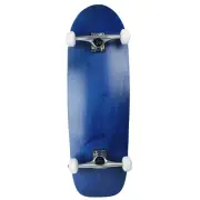 Moose Skateboards Old School 10" x 33" Stained Blue Blank Skateboard Complete