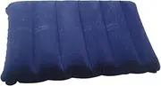 MAGICLULU Pillow Inflatable U-Shaped for Travel Camping Neck Pillow PVC Flocking Portable Inflation Cushi