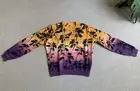 Saint Laurent New With Tag Paris Tropical Multicolor Sweatshirt