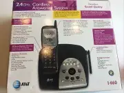 NEW AT&T 1460 2.4 GHz 1 Line Cordless Answering System Caller ID & Waiting BOXED