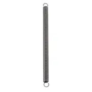 2x16x280mm(WxODxL) Extension Spring Spring Steel Extended Compressed Spring Grey