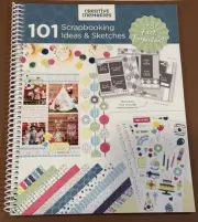 Creative Memories 101 Scrapbooking Ideas & Sketches 2023 Ltd. Ed. NEW NLA