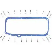 Fel-Pro Oil Pan Gasket Set - Chevrolet Small Block 1974 On, FEOS34509T