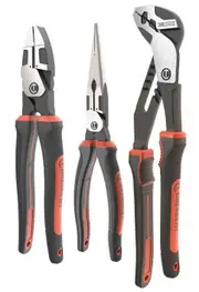 Crescent Z2SET3CG - Plier Set 3 Piece Z2 Dual Material
