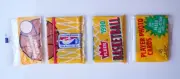 1990 FLEER BASKETBALL FACTORY SEALED RACK PACK MICHAEL JORDAN STAR CARD SHOWING